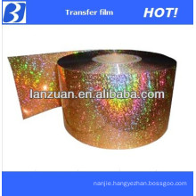 Colored metallized polyester film